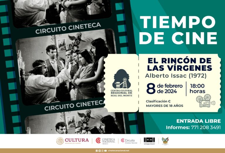 05 FEBRERO 2024 filmes de Cineteca Nacional a Centros Culturales Regionales 8