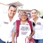 Van Jorge Araus y Krystal Butrón por el bienestar de Cuautepec