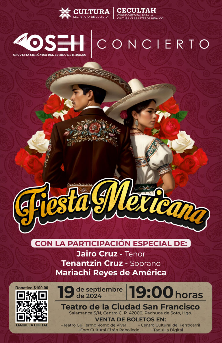 16 SEPTIEMBRE 2024 CARTEL fiesta Mexicana