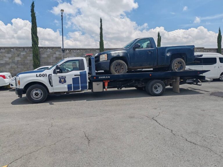 FOTO 24 SEPTIEMBRE 2024_CONTRALORÍA_Vehículos de Seguridad Pública de Hidalgo se encuentran en proceso de baja (2)