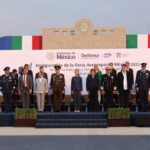 Julio Menchaca participó en la inauguración de la Feria Aeroespacial México 2025