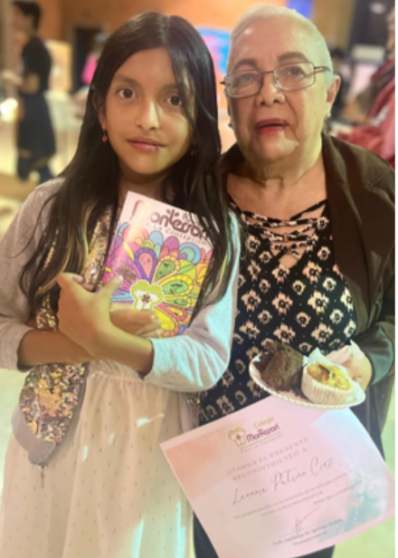 Leonora Patiño Cruz y Rebeca Patiño Morel
